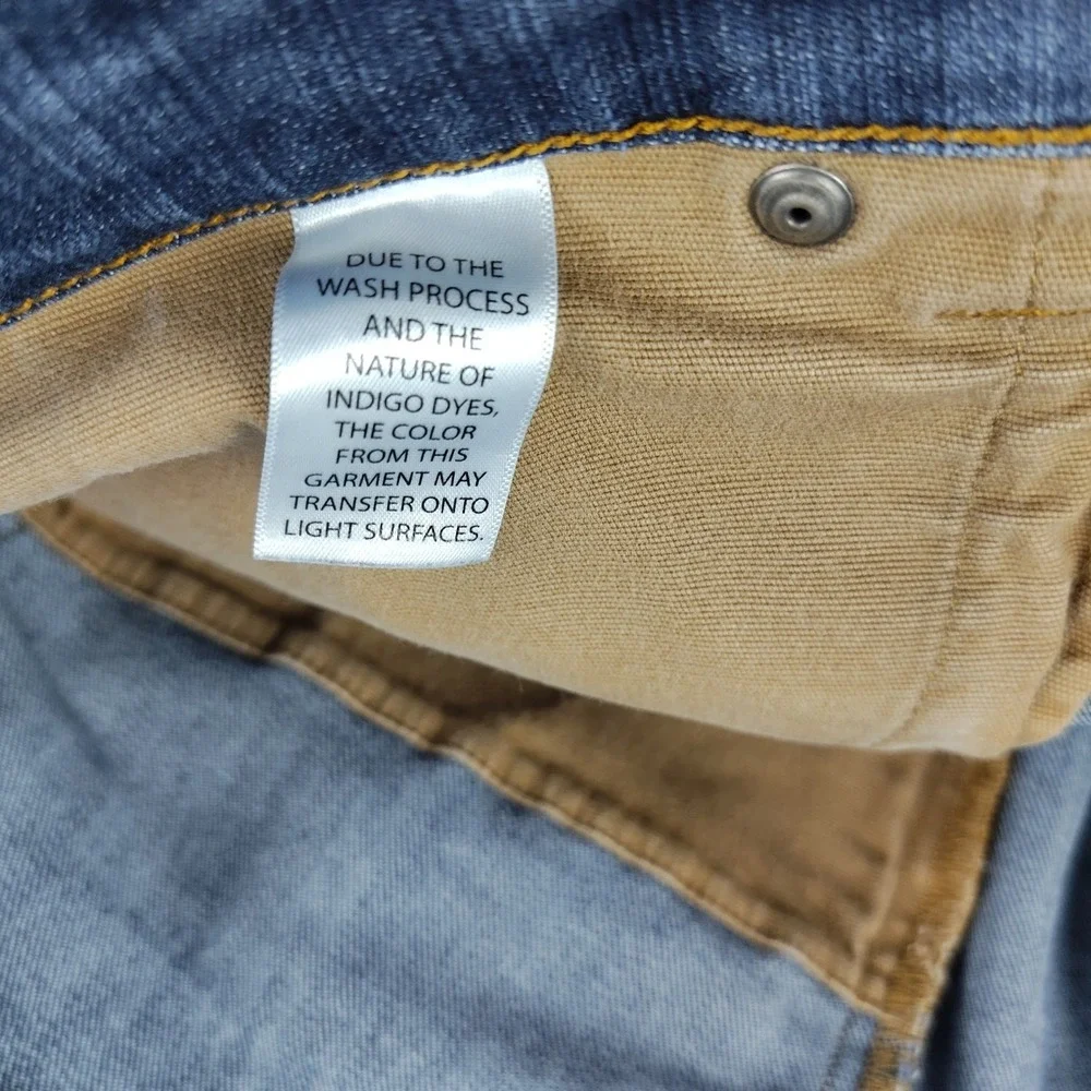 Duluth Trading Co Ballroom Double Flex Jeans Mens 40x30 Blue Standard Stretch